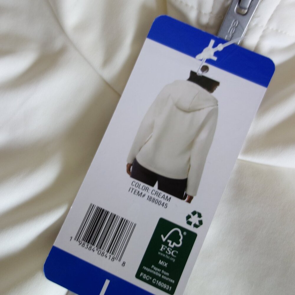 NWT 32 DEGREES HEAT Fleeced Line Hooded Full Zip SoftShell Jacket – Large - Picture 7 of 10